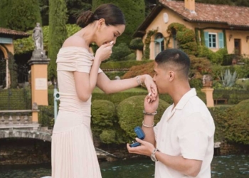 Sempat Kandas, Al Ghazali Lamar Alyssa Daguise di Danau Como Italia