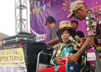 Pesulap Pak Tarno Tetap Aktivitas Meski Terserang Stroke