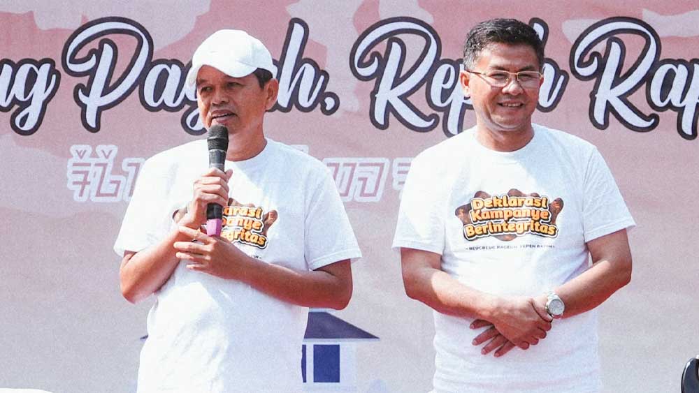 Pilkada Jabar, Paslon Dedi Mulyadi-Erwan Setiawan Diserang Kampanye Hitam