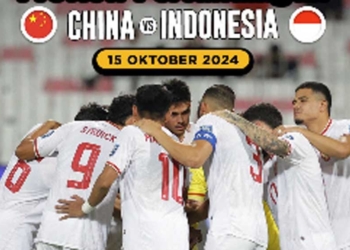 Prediksi Skor Timnas Indonesia Vs China, Skuad Garuda Difavoritkan