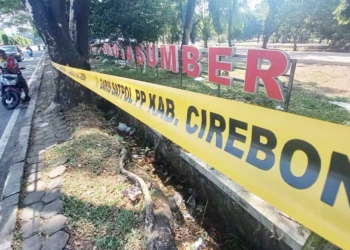 Tak Ada Respons DLH Kabupaten Cirebon, Satpol PP Tarik Pos Hutan Kota Sumber