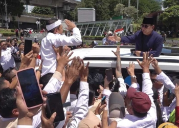 Prabowo Minta Dedi Mulyadi Naik Mobilnya Usai Pelantikan Presiden