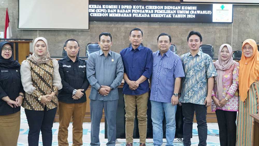 Undang KPU dan Bawaslu, Komisi I DPRD Kota Cirebon Bahas Pilkada
