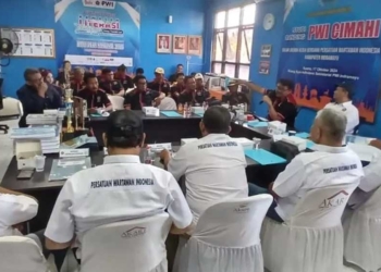 PWI Cimahi Kunjungi PWI Indramayu, Kutuk Pengeroyokan Wartawan di Bogor