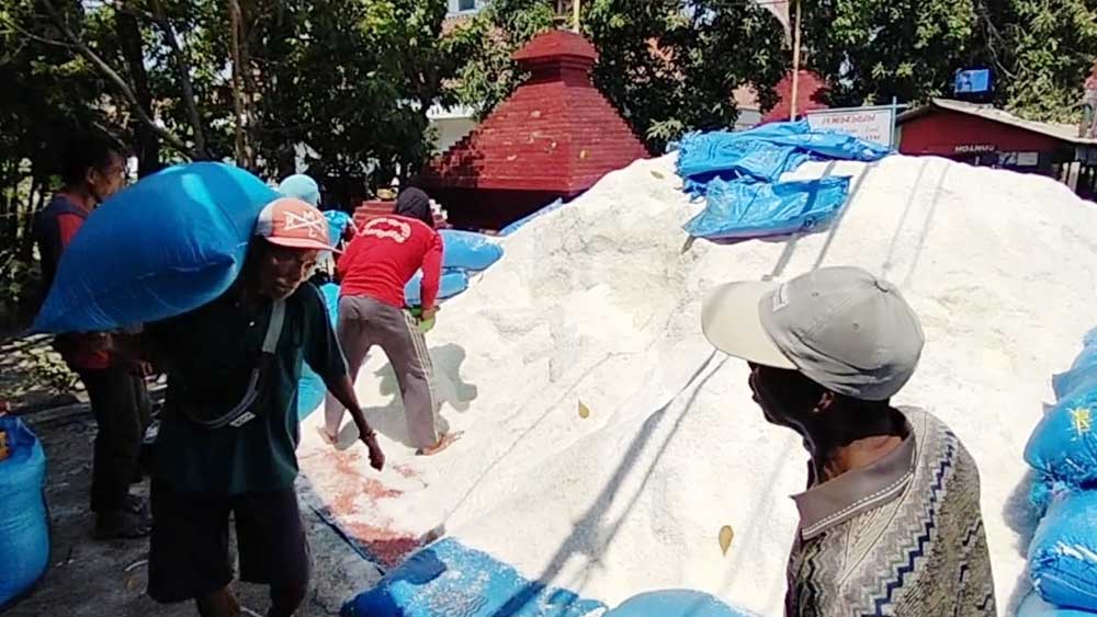 25 Ribu Ton Garam Produksi Petani Desa Rawaurip Cirebon Tak Laku Dijual, Melimpah Tapi Tak Terserap