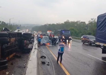 Kecelakaan Beruntun di Tol Purbaleunyi, Sopir Truk Melaju Tanpa Kernet, Berikut Rincian Korbannya