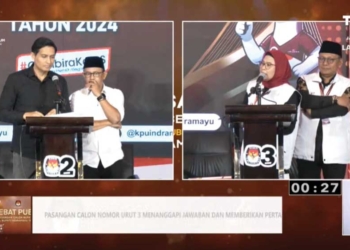 Nina Agustina Diserang Rangkap Jabatan Saat Debat Pilbup Indramayu