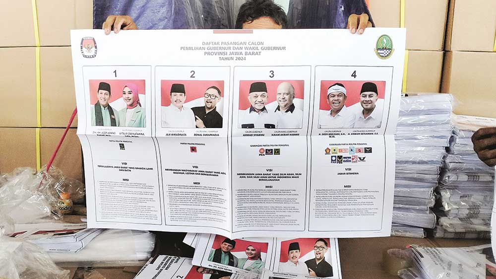 Sorlip Surat Suara Dimulai, Bawaslu Minta KPU Kabupaten Cirebon Perhatikan Kesehatan Petugas