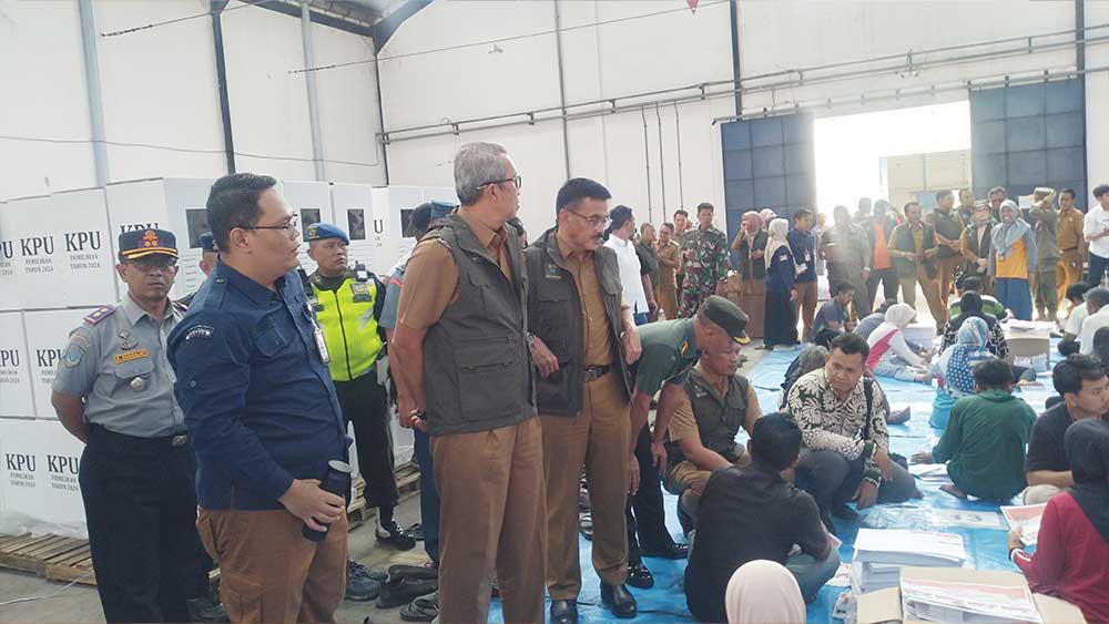 Sorlip Surat Suara Pilkada 2024 di Kota Cirebon Dimonitor