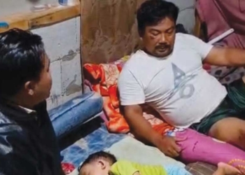 Dedi Mulyadi Bantu Pengobatan Korban Tertimpa Baliho Asih di Cianjur