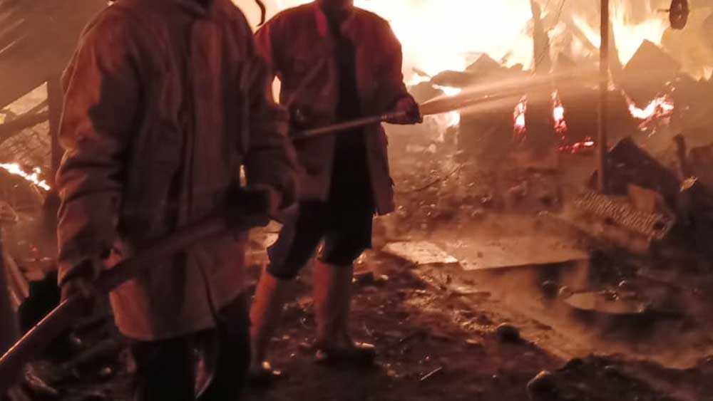 Kebakaran di Cirebon, Puluhan Ribu Ayam Terpanggang