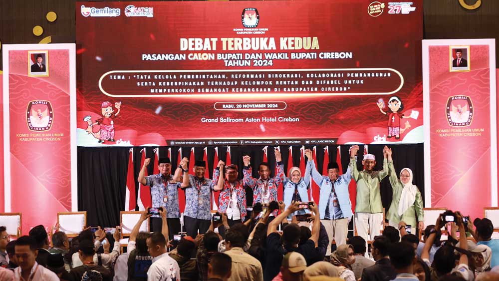 Debat Pilbup Cirebon Selesai, KPU Kabupaten Cirebon Mulai Distribusikan Logistik Pilkada