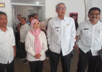 Efendi Edo dan Siti Farida Kunjungi Balai Kota Cirebon dan Rumdin