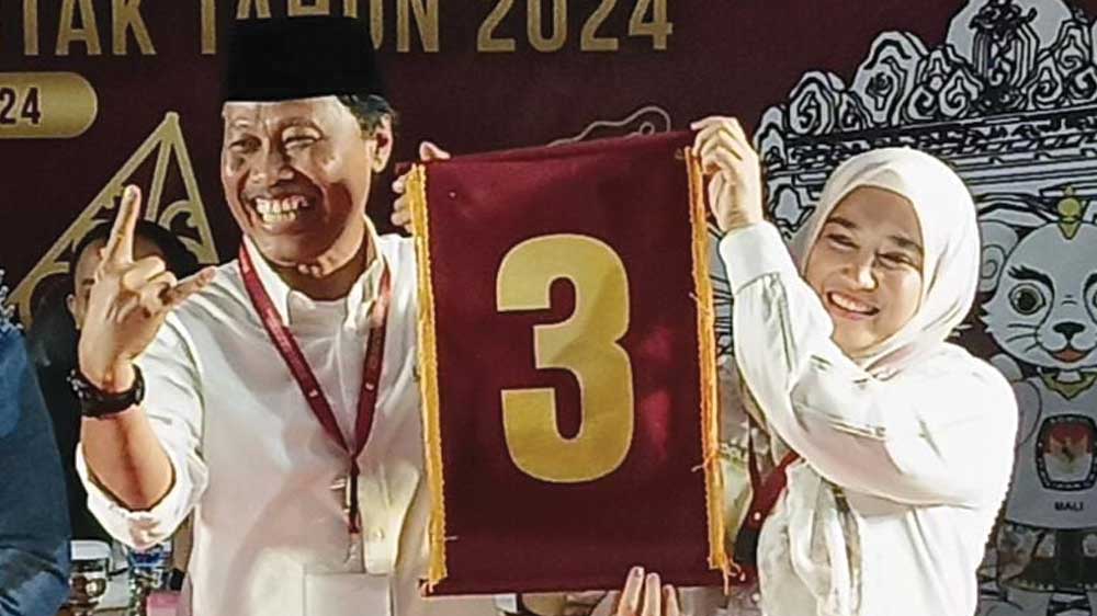 Suara Effendi Edo-Siti Farida Tembus 50 persen di Pilwalkot Cirebon