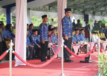 Pj Bupati Cirebon Ajak ASN Layani Masyarakat Secara Profesional dan Penuh Integritas di Momen HUT ke-53 Korpri