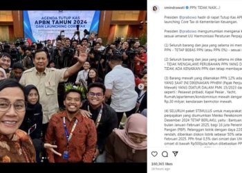 Soal PPN 12 Persen, Sri Mulyani Tegaskan Tidak Naik