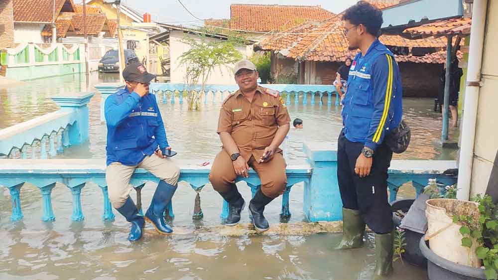 930 Rumah Warga Desa Melakasari Cirebon Terendam Banjir