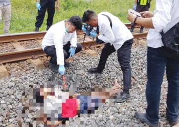 Pria Tanpa Identitas Tewas Tertemper KA di Cirebon