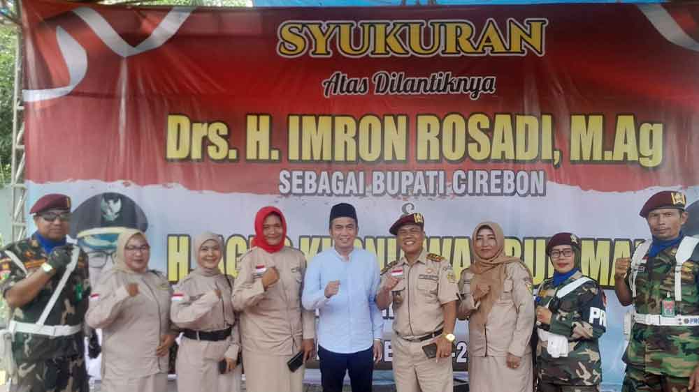 DPC PSIB Hadiri Tasyakur Wabup Cirebon