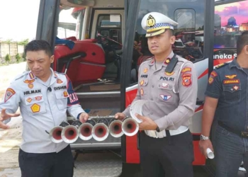 Pemeriksaan Acak di Kabupaten Cirebon, Petugas Masih Temukan Klakson Telolet