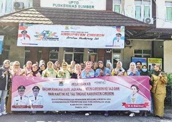 Warga Kabupaten Cirebon Serbu Layanan KB Gratis