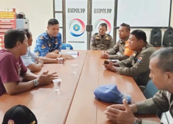 PKL Weru Lor Luruk Kantor Satpol PP Kabupaten Cirebon