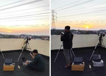 Tim Rukyat UIN Siber Cirebon Lihat Hilal Tahun Baru Hijriah 1447 H di Langit Cirebon