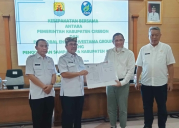 Pemkab Cirebon dan PT Global Energi Teken Kerjasama Pengolahan Sampah
