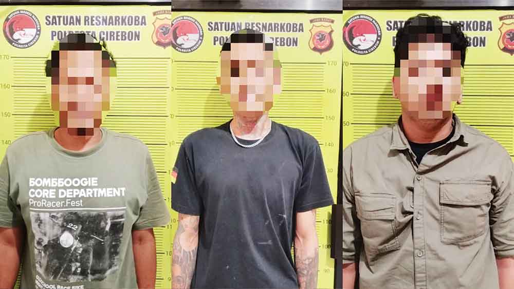 Tiga Pengedar Psikotropika di Desa Sarabau Cirebon Dibekuk di Pos Ronda