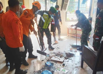 Gedung DPRD Kabupaten Cirebon Mulai Dibersihkan