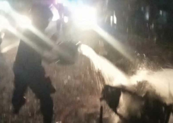 Sepeda Motor Yamaha Lexi Terbakar di Klangenan Cirebon, Tangki BBM Meledak