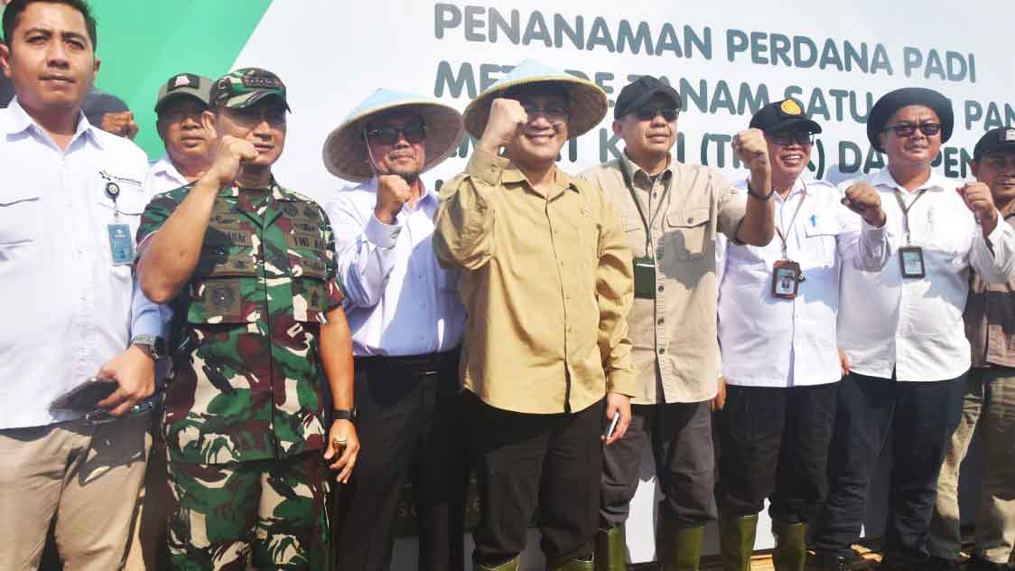 Tanam Sekali, Panen Empat Kali, Kabupaten Cirebon Jadi Daerah Pertama Peluncuran Program Tip4k KMP BP Taskin