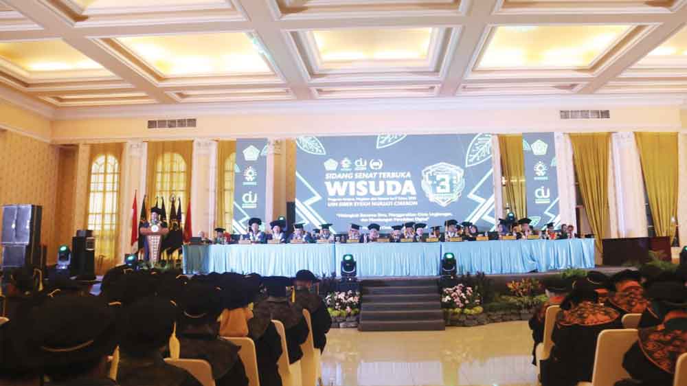 UIN Siber Cirebon Wisuda 552 Mahasiswa, Angkat Tema Penguatan Kompetensi Digital dan Cinta Lingkungan