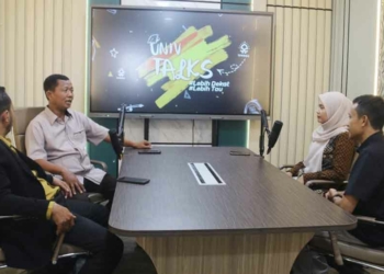 Benchmarking, Humas UIN Siber Cirebon Pandu Podcast Bersama UIN Gusdur Pekalongan