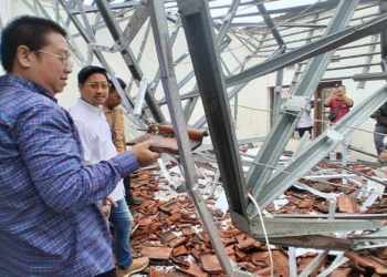 DPRD Kota Cirebon Minta Gedung Disnaker segera Direnovasi , Ambruk Akibat Cuaca Ekstrem, Pembiayaan Bisa Gunakan Pos BTT