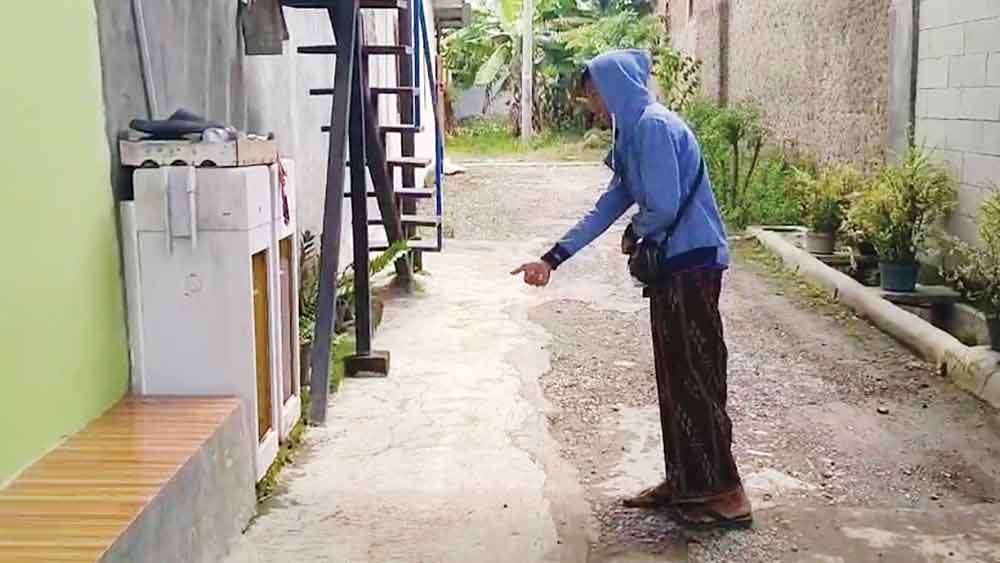 Pencurian di Cirebon, Berkunjung ke Perumahan Graha Rorocantik Motor Raib Dicuri